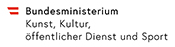 Logo Bundesministerium für Kunst, Kultur, öffentlichen Dienst und Sport